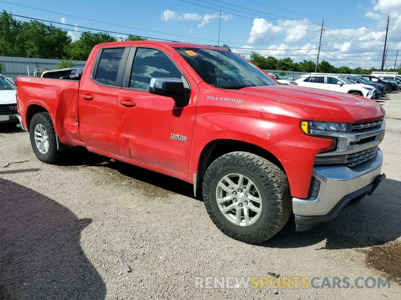 4 Photograph of a damaged car 1GCRYDED2KZ325881 CHEVROLET ALL Models 2019