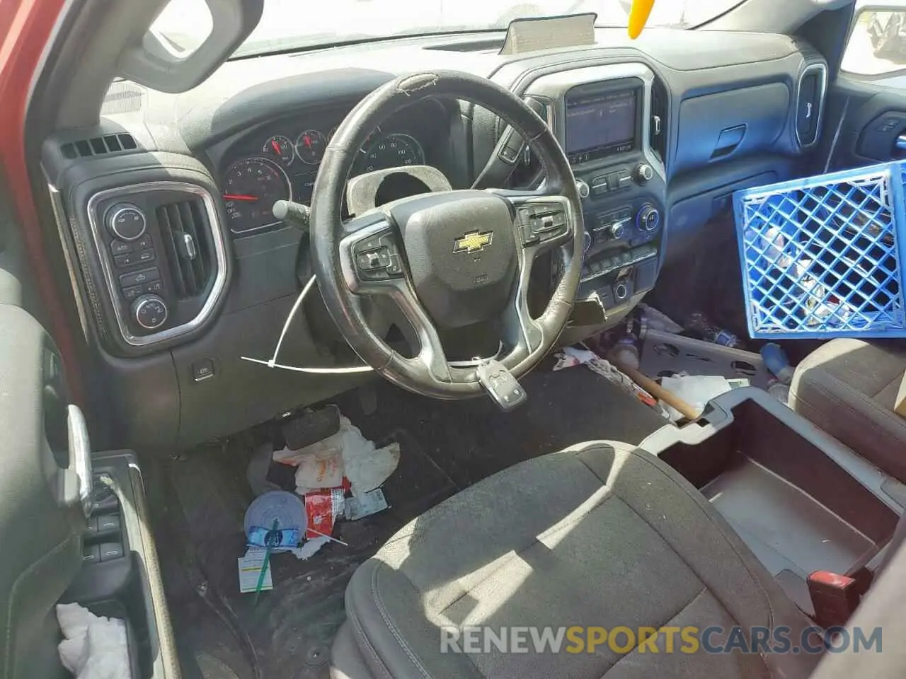 8 Photograph of a damaged car 1GCRYDED2KZ325881 CHEVROLET ALL Models 2019