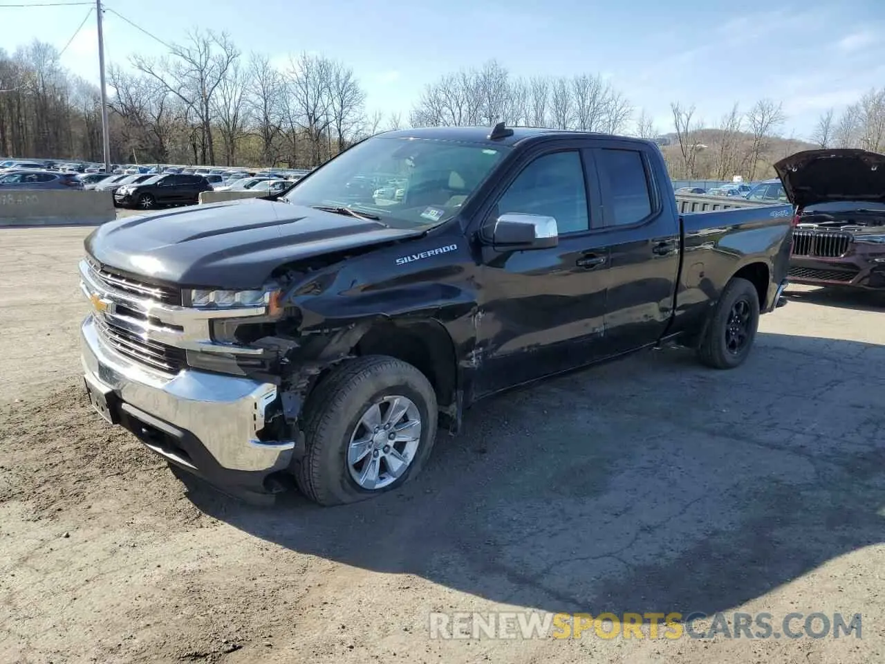 1 Photograph of a damaged car 1GCRYDED3KZ188725 CHEVROLET ALL Models 2019