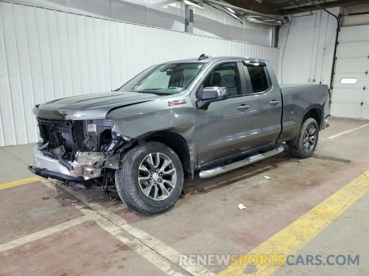 1 Photograph of a damaged car 1GCRYDED4KZ233218 CHEVROLET ALL Models 2019