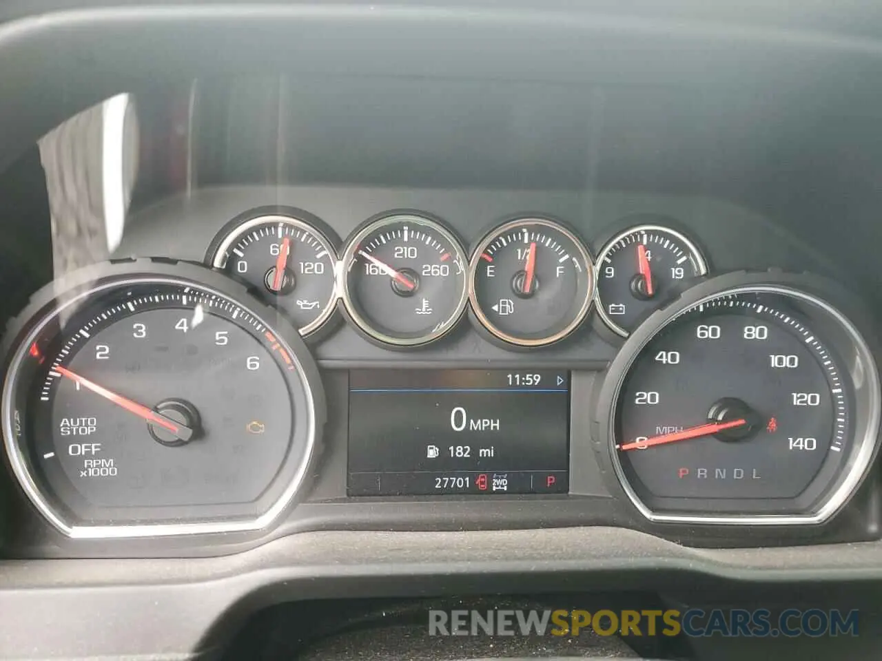 9 Photograph of a damaged car 1GCRYDED4KZ316826 CHEVROLET ALL Models 2019