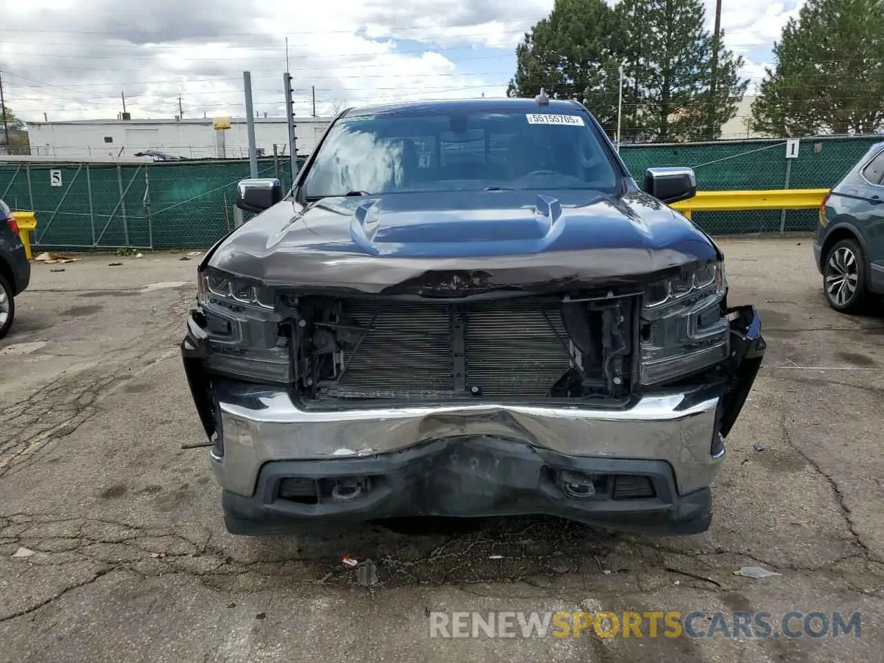 5 Photograph of a damaged car 1GCRYDED6KZ308159 CHEVROLET ALL Models 2019