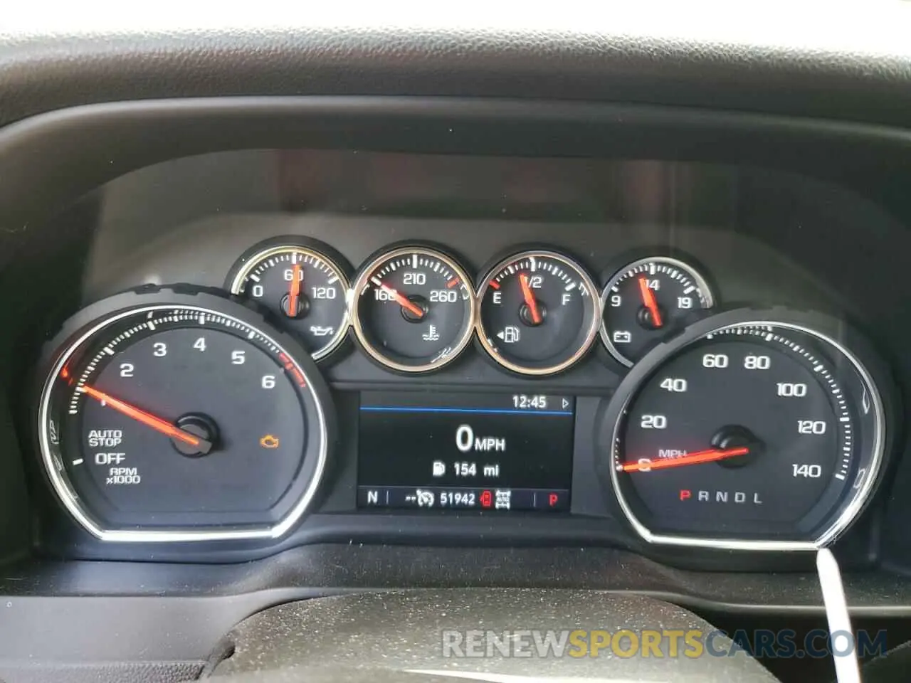 9 Photograph of a damaged car 1GCRYDED6KZ308159 CHEVROLET ALL Models 2019