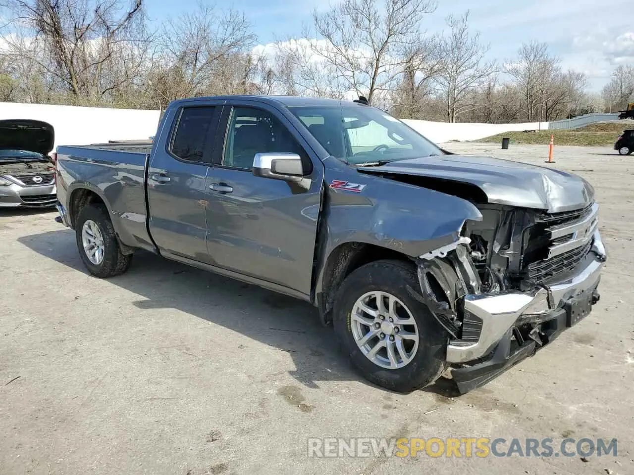 4 Photograph of a damaged car 1GCRYDEDXKZ303594 CHEVROLET ALL Models 2019