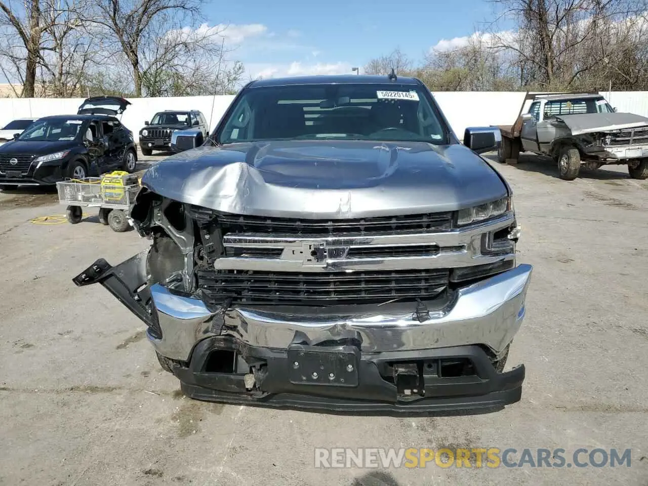 5 Photograph of a damaged car 1GCRYDEDXKZ303594 CHEVROLET ALL Models 2019