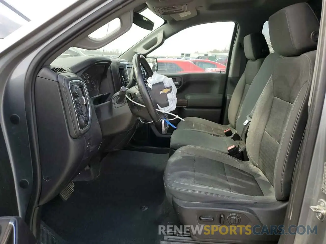 7 Photograph of a damaged car 1GCRYDEDXKZ303594 CHEVROLET ALL Models 2019