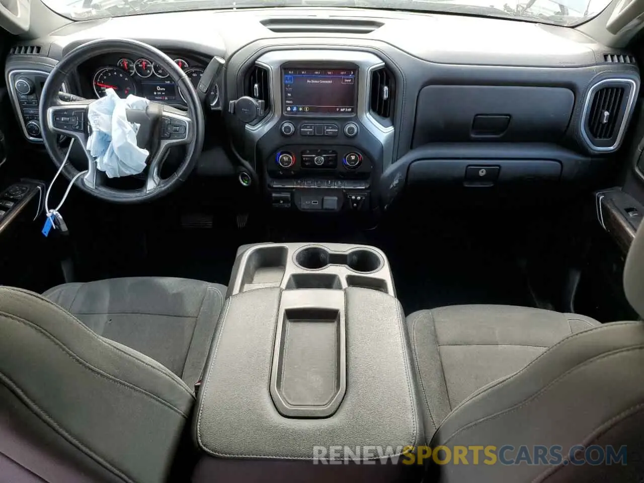 8 Photograph of a damaged car 1GCRYDEDXKZ303594 CHEVROLET ALL Models 2019