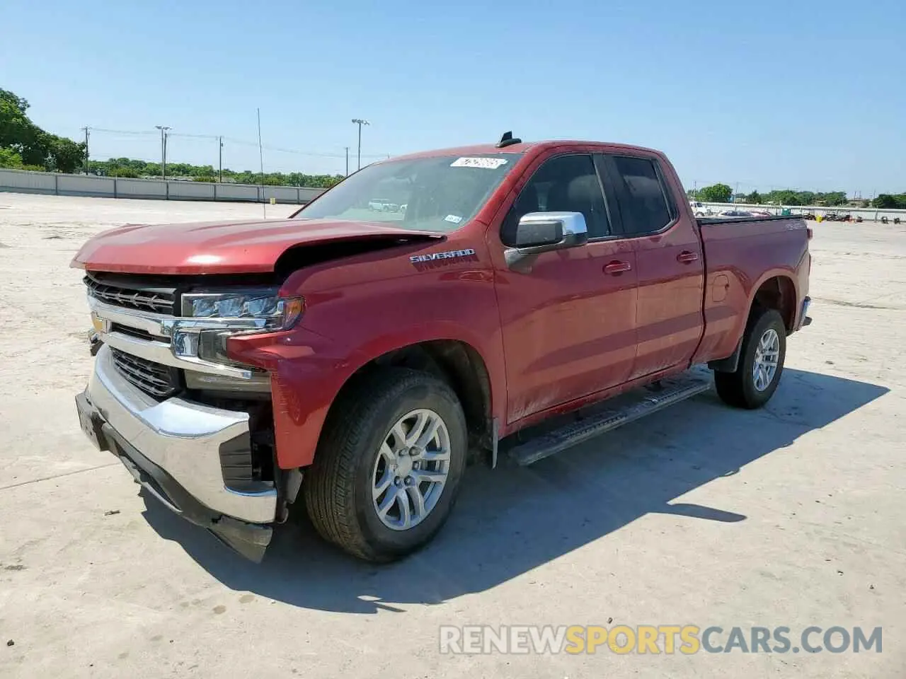 1 Photograph of a damaged car 1GCRYDEK3KZ192370 CHEVROLET ALL Models 2019