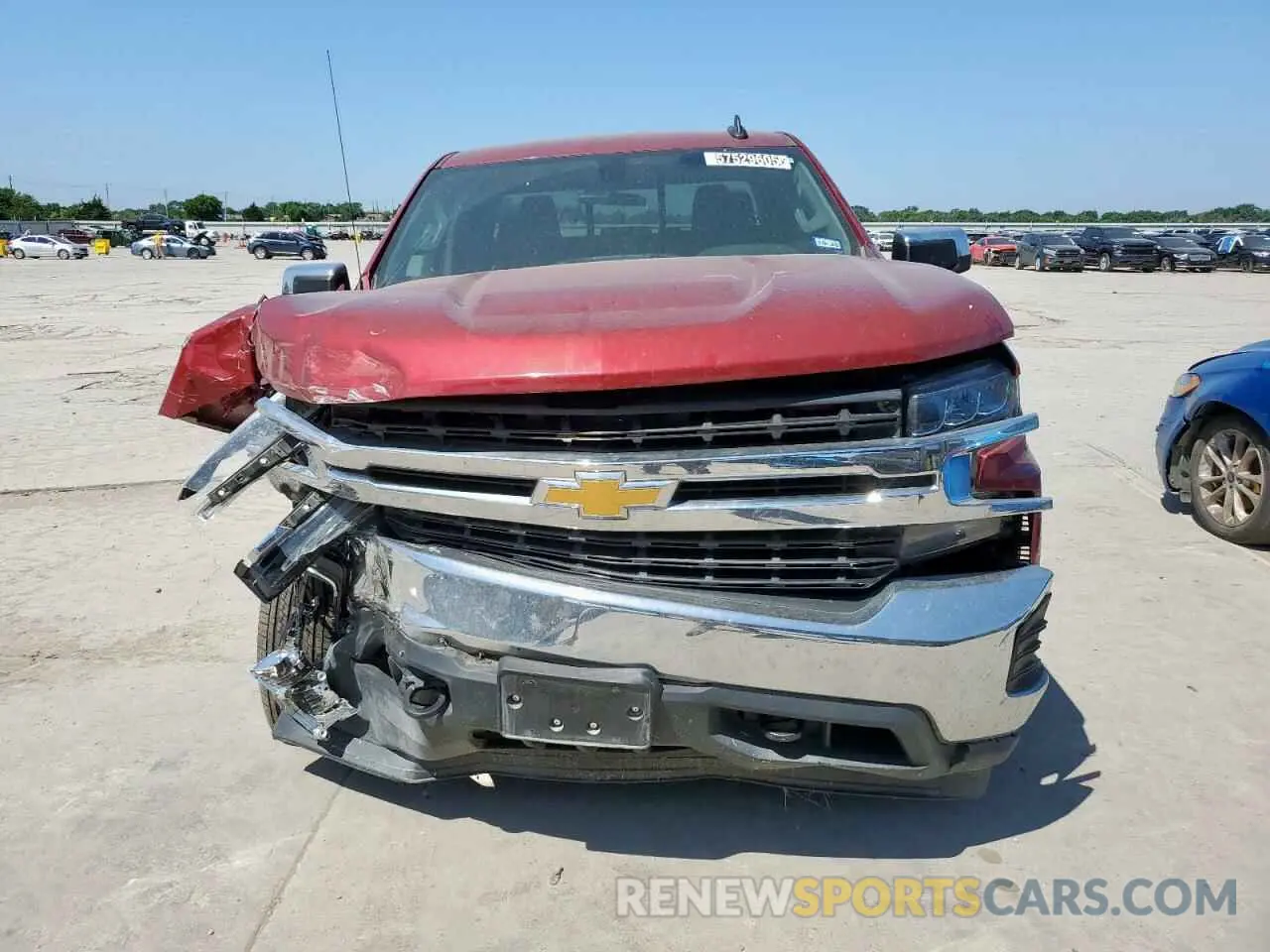 5 Photograph of a damaged car 1GCRYDEK3KZ192370 CHEVROLET ALL Models 2019