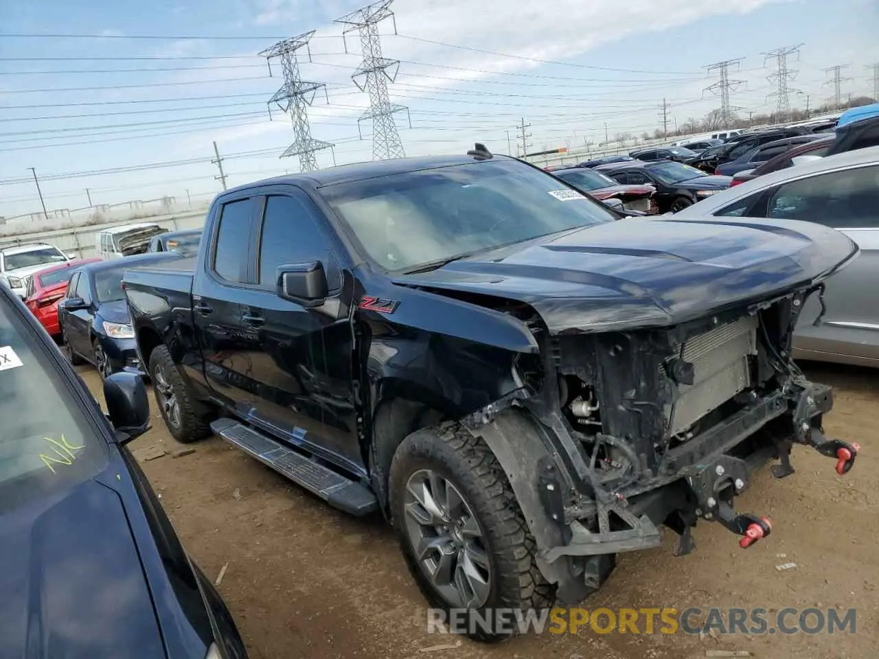 4 Photograph of a damaged car 1GCRYEED3KZ241669 CHEVROLET ALL Models 2019