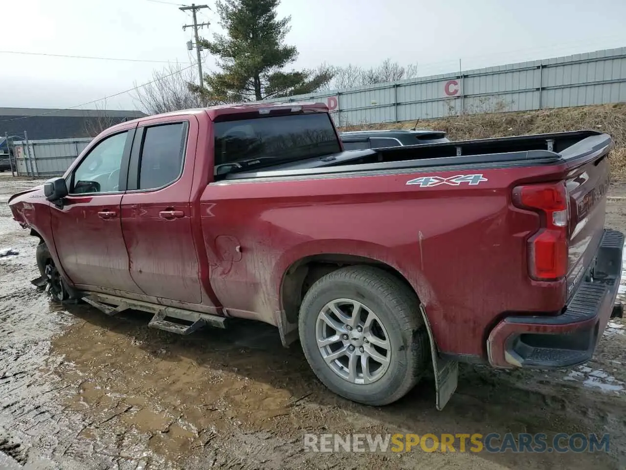 2 Photograph of a damaged car 1GCRYEEDXKZ364787 CHEVROLET ALL Models 2019