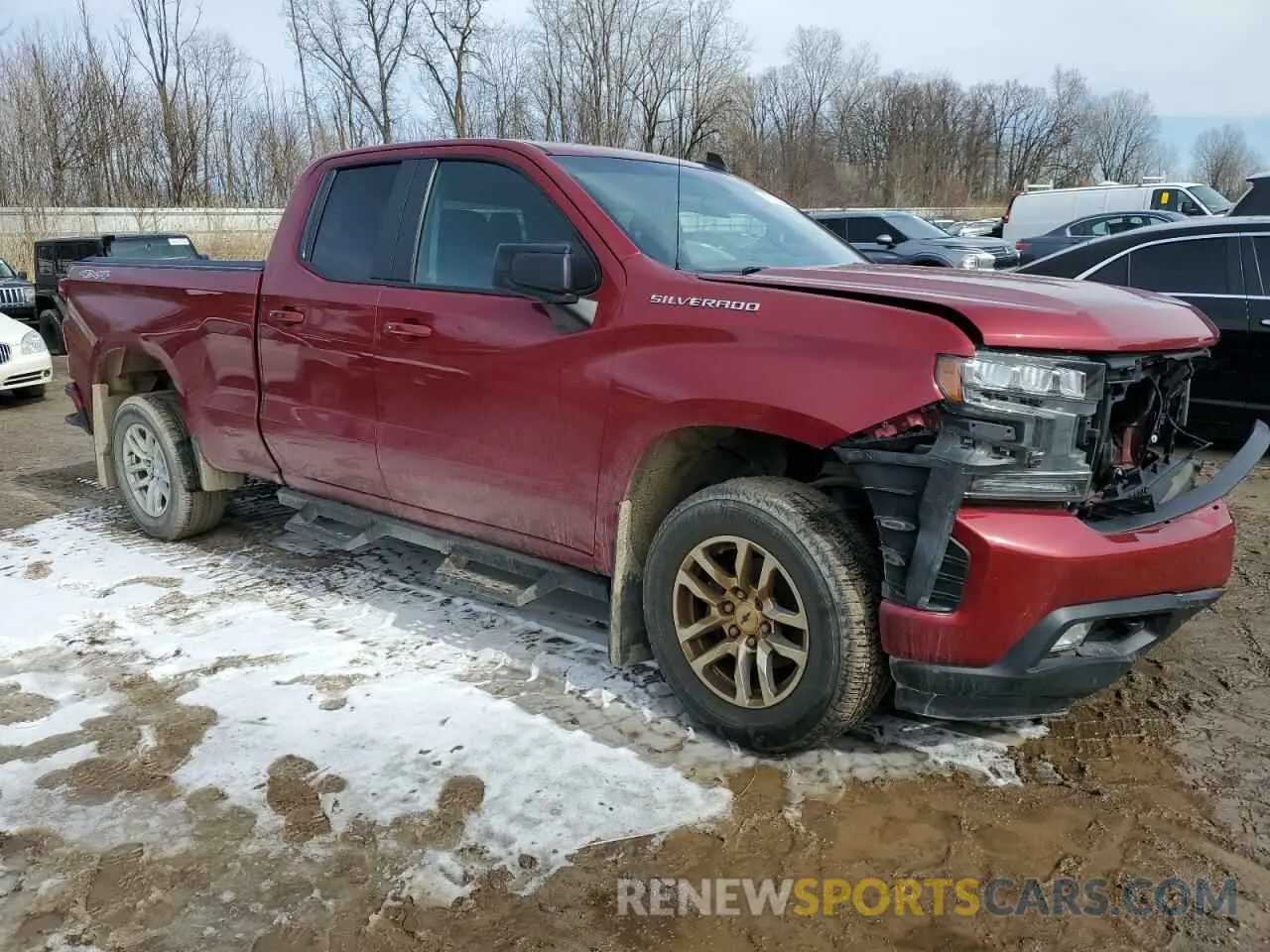 4 Photograph of a damaged car 1GCRYEEDXKZ364787 CHEVROLET ALL Models 2019