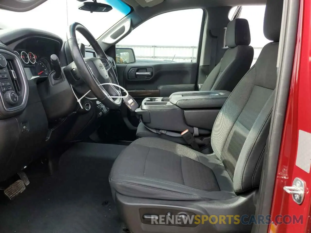 7 Photograph of a damaged car 1GCRYEEDXKZ364787 CHEVROLET ALL Models 2019