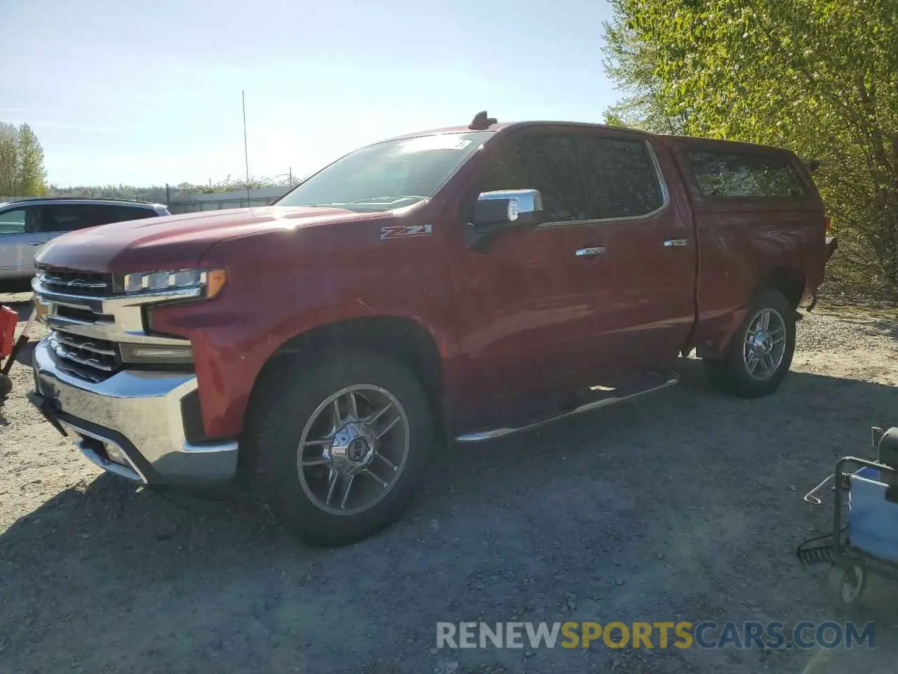 1 Photograph of a damaged car 1GCRYGED5KZ218115 CHEVROLET ALL Models 2019