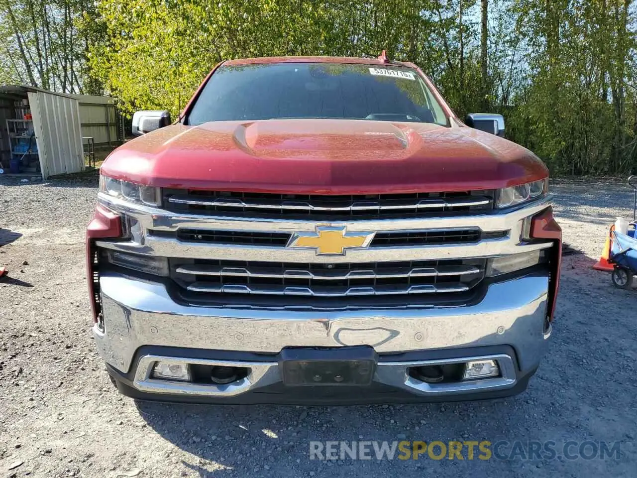 5 Photograph of a damaged car 1GCRYGED5KZ218115 CHEVROLET ALL Models 2019