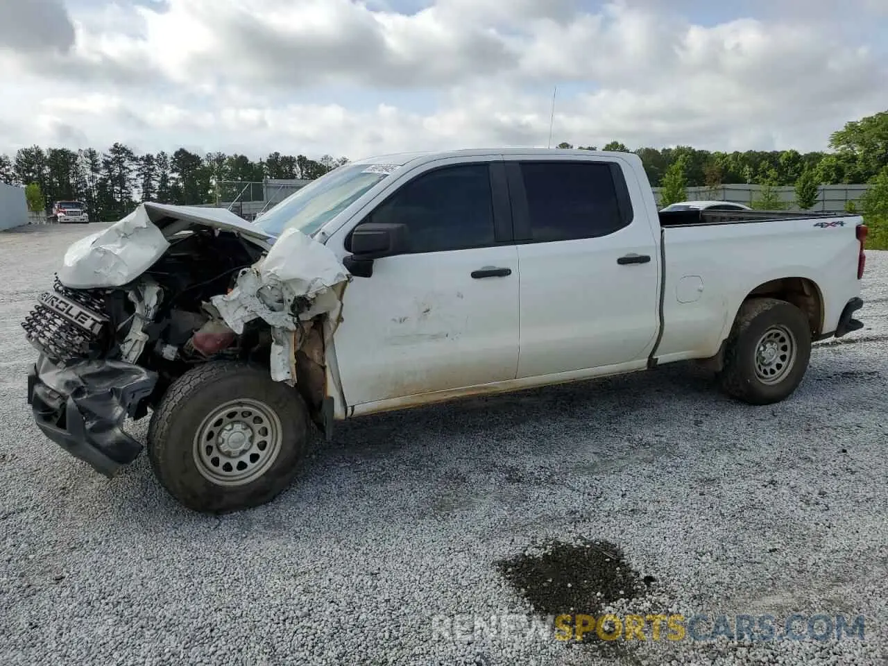 1 Photograph of a damaged car 1GCUYAEF0KZ233887 CHEVROLET ALL Models 2019