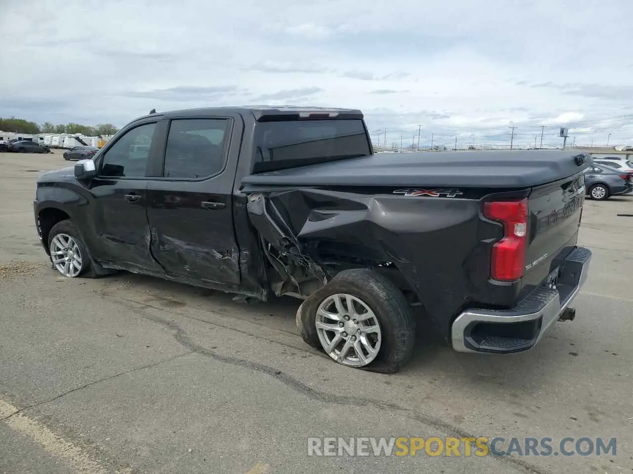 2 Photograph of a damaged car 1GCUYDEDXKZ112851 CHEVROLET ALL Models 2019