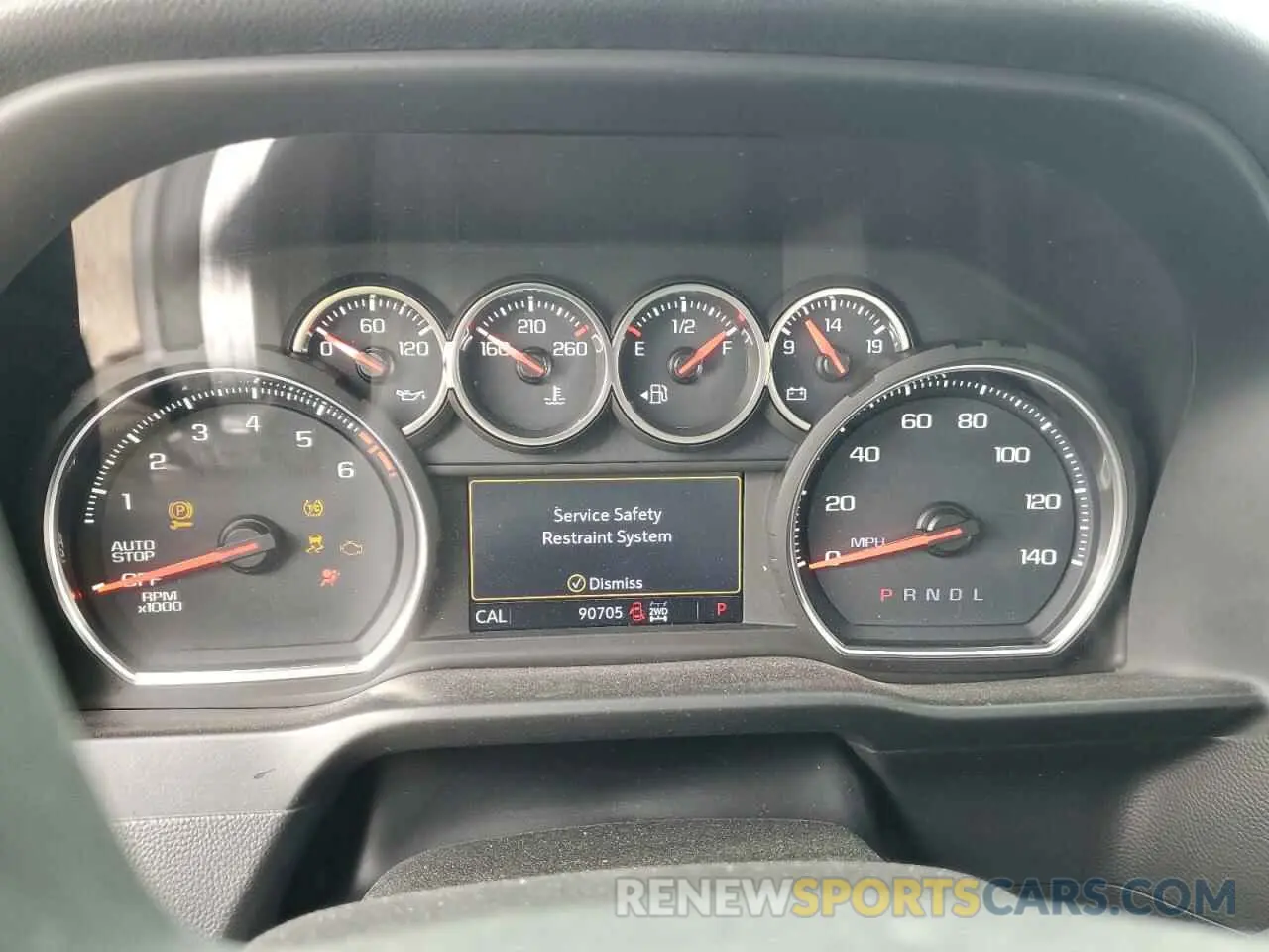 9 Photograph of a damaged car 1GCUYDEDXKZ112851 CHEVROLET ALL Models 2019