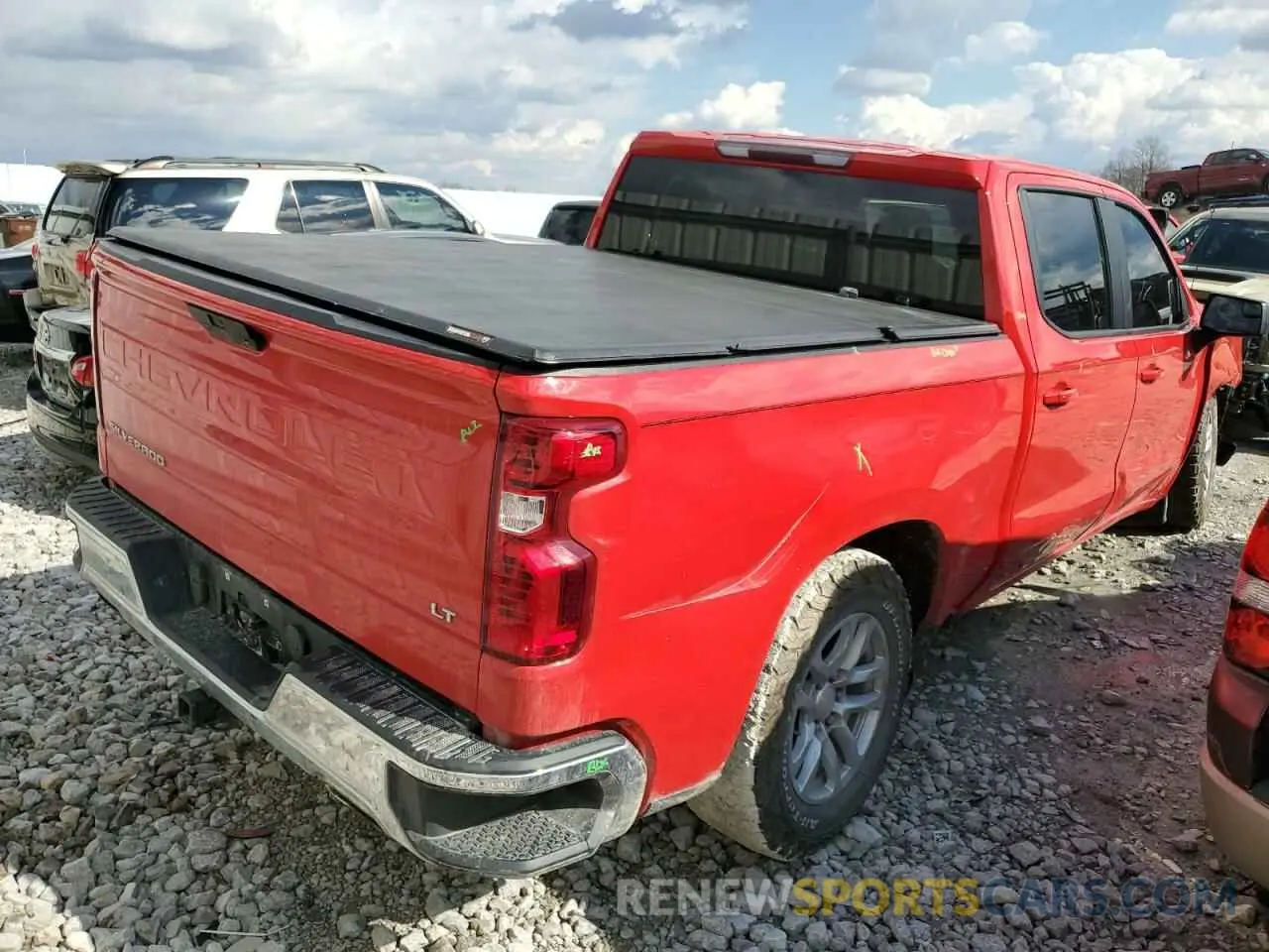 3 Photograph of a damaged car 1GCUYDEDXKZ128208 CHEVROLET ALL Models 2019