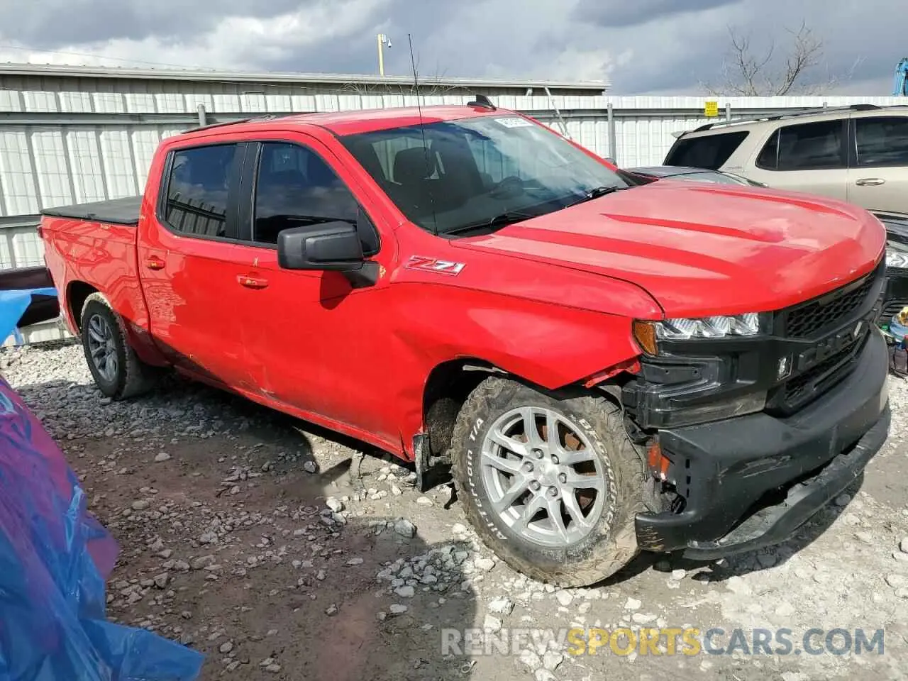 4 Photograph of a damaged car 1GCUYDEDXKZ128208 CHEVROLET ALL Models 2019