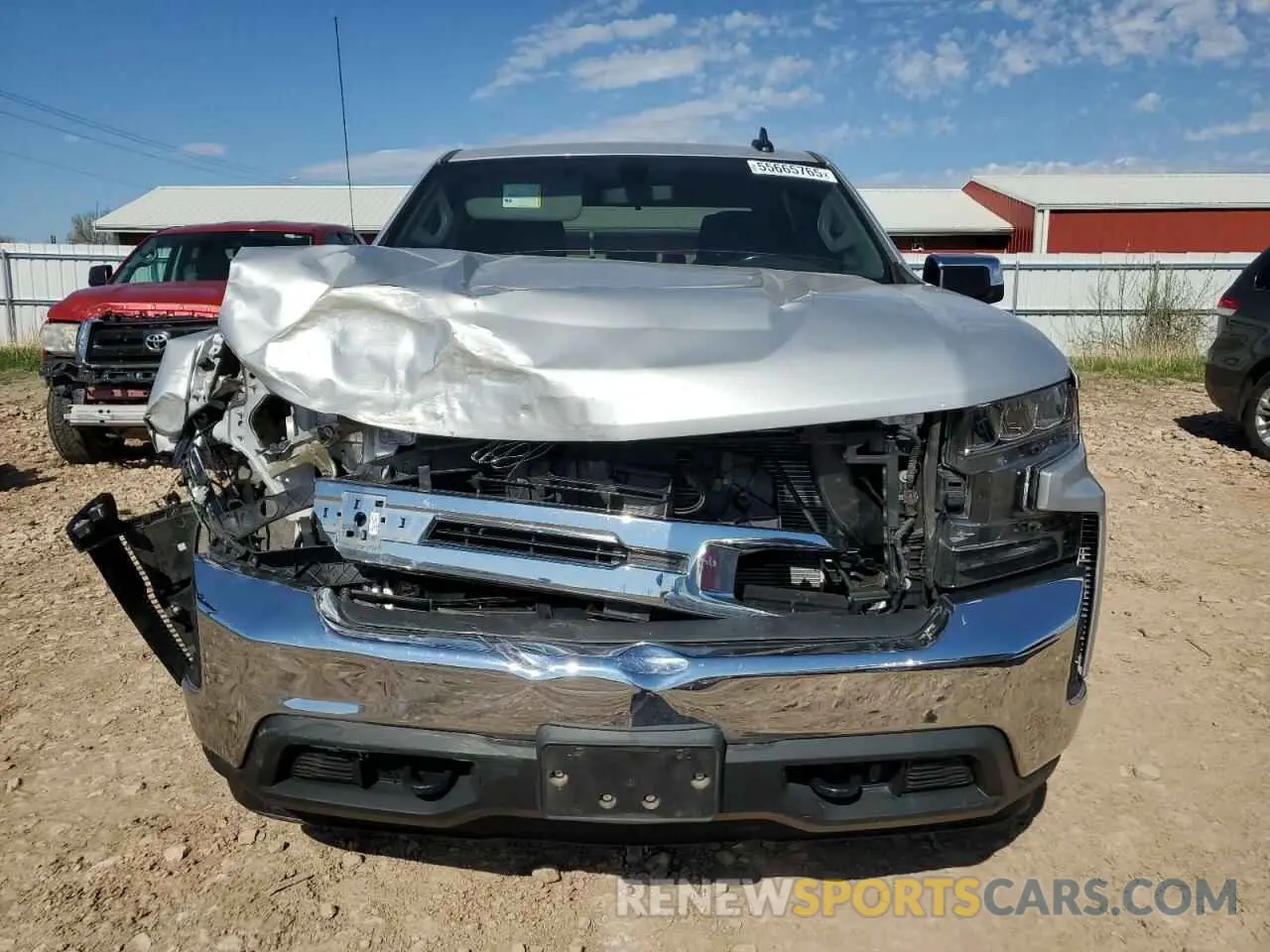5 Photograph of a damaged car 1GCUYDEDXKZ130380 CHEVROLET ALL Models 2019
