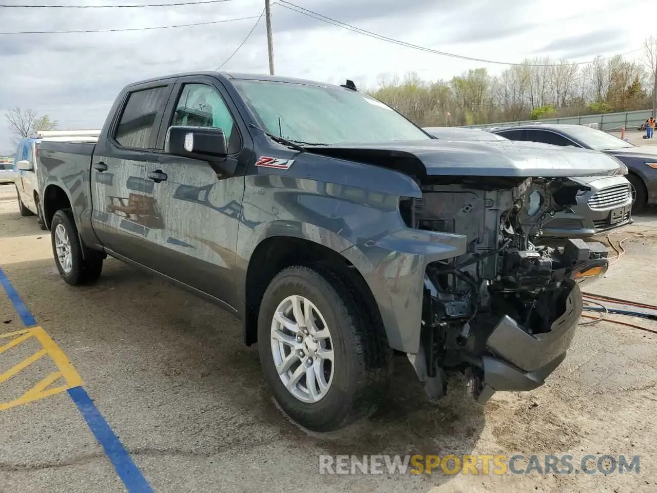 4 Photograph of a damaged car 1GCUYEED5KZ124248 CHEVROLET ALL Models 2019