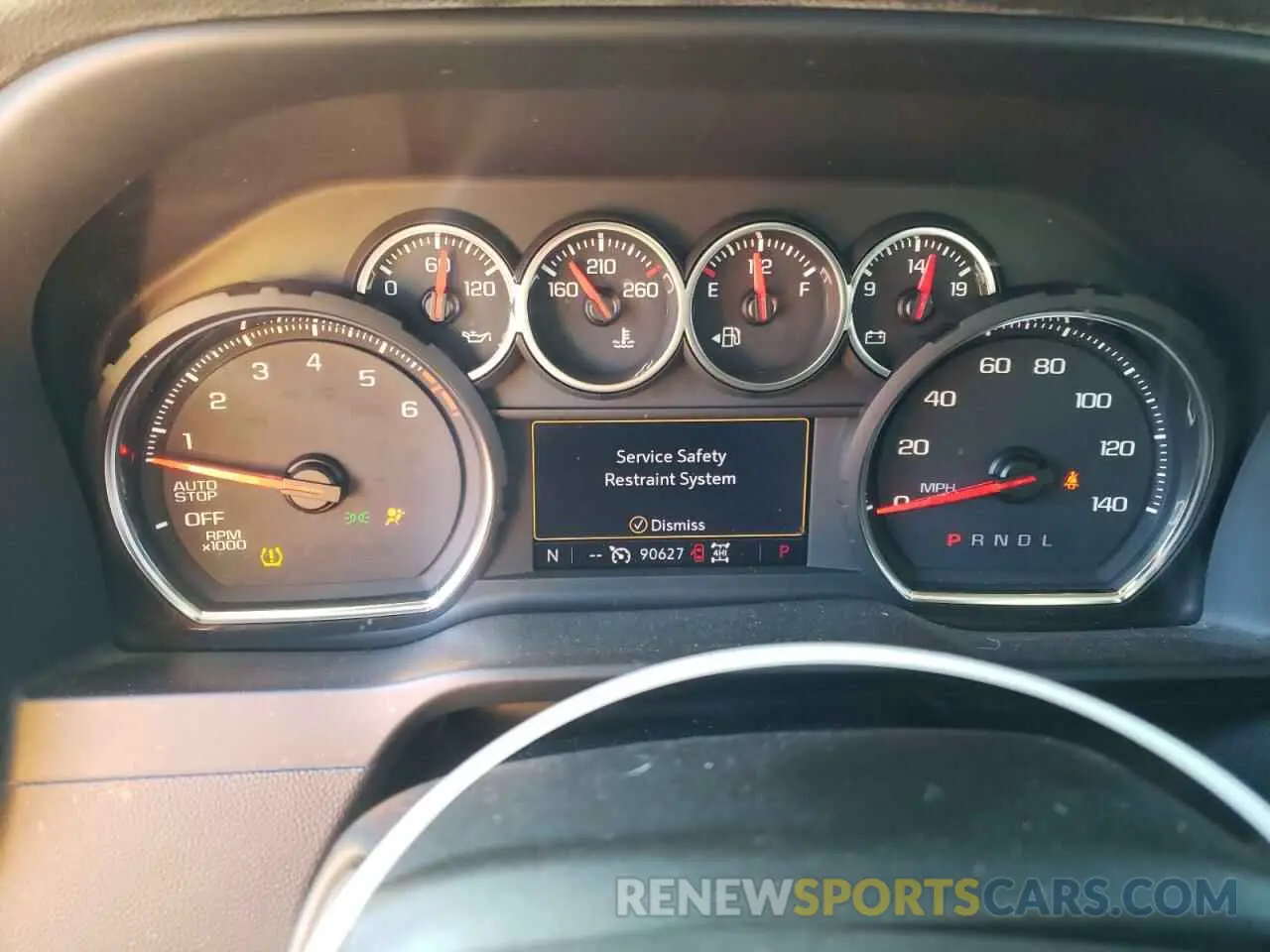 9 Photograph of a damaged car 1GCUYEEDXKZ116985 CHEVROLET ALL Models 2019