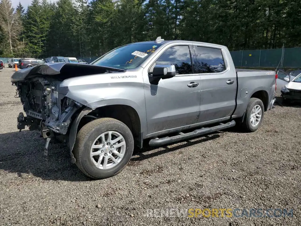 1 Photograph of a damaged car 1GCUYGED9KZ173254 CHEVROLET ALL Models 2019