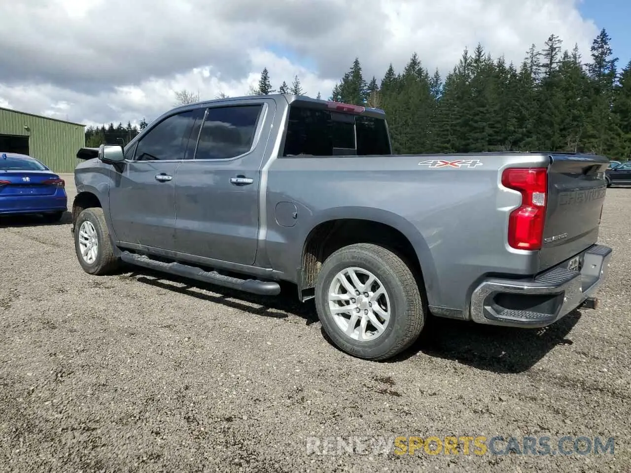 2 Photograph of a damaged car 1GCUYGED9KZ173254 CHEVROLET ALL Models 2019