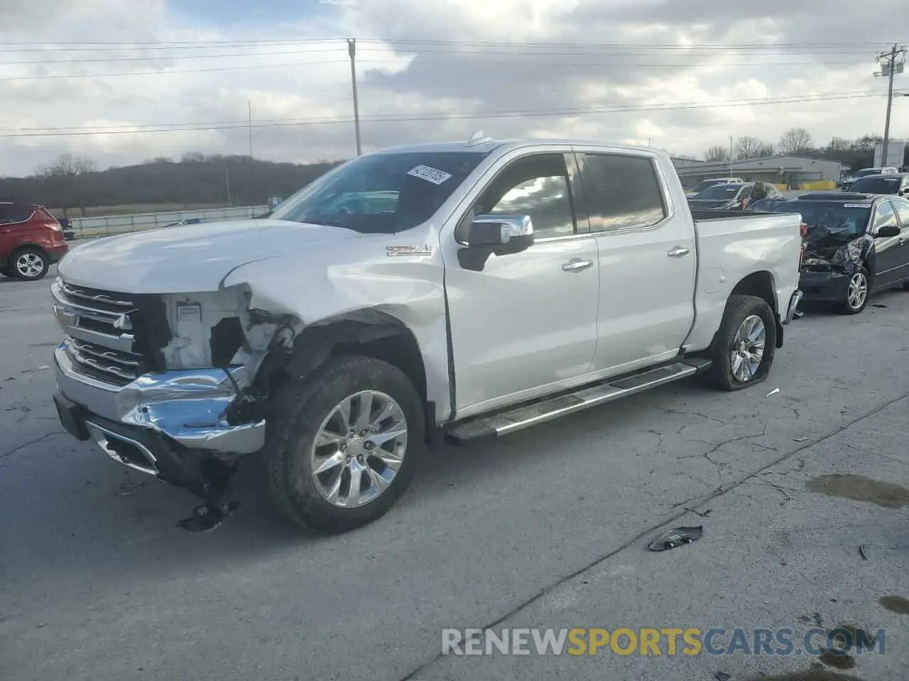 1 Photograph of a damaged car 1GCUYGEDXKZ163879 CHEVROLET ALL Models 2019