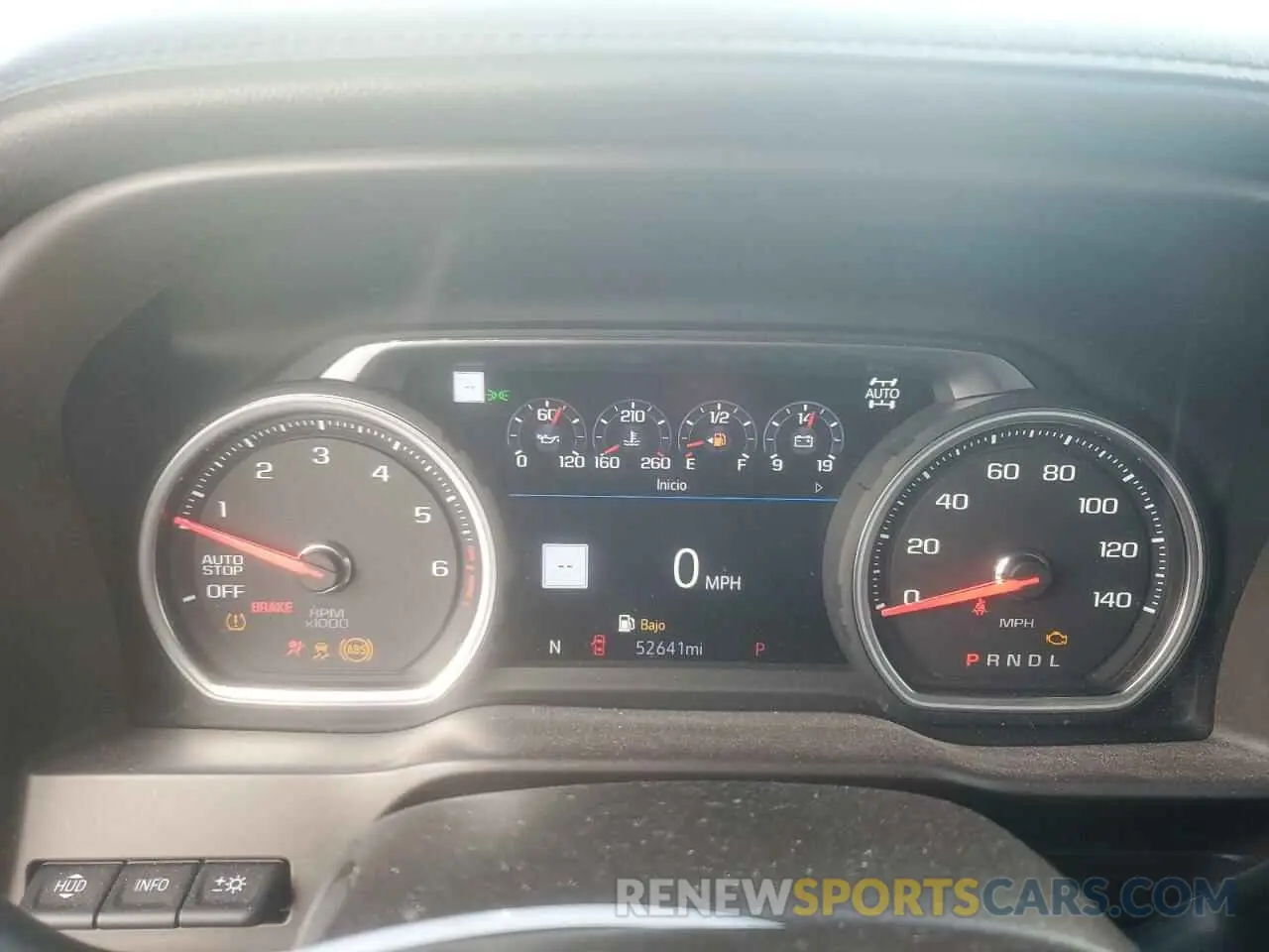 9 Photograph of a damaged car 1GCUYGEDXKZ163879 CHEVROLET ALL Models 2019