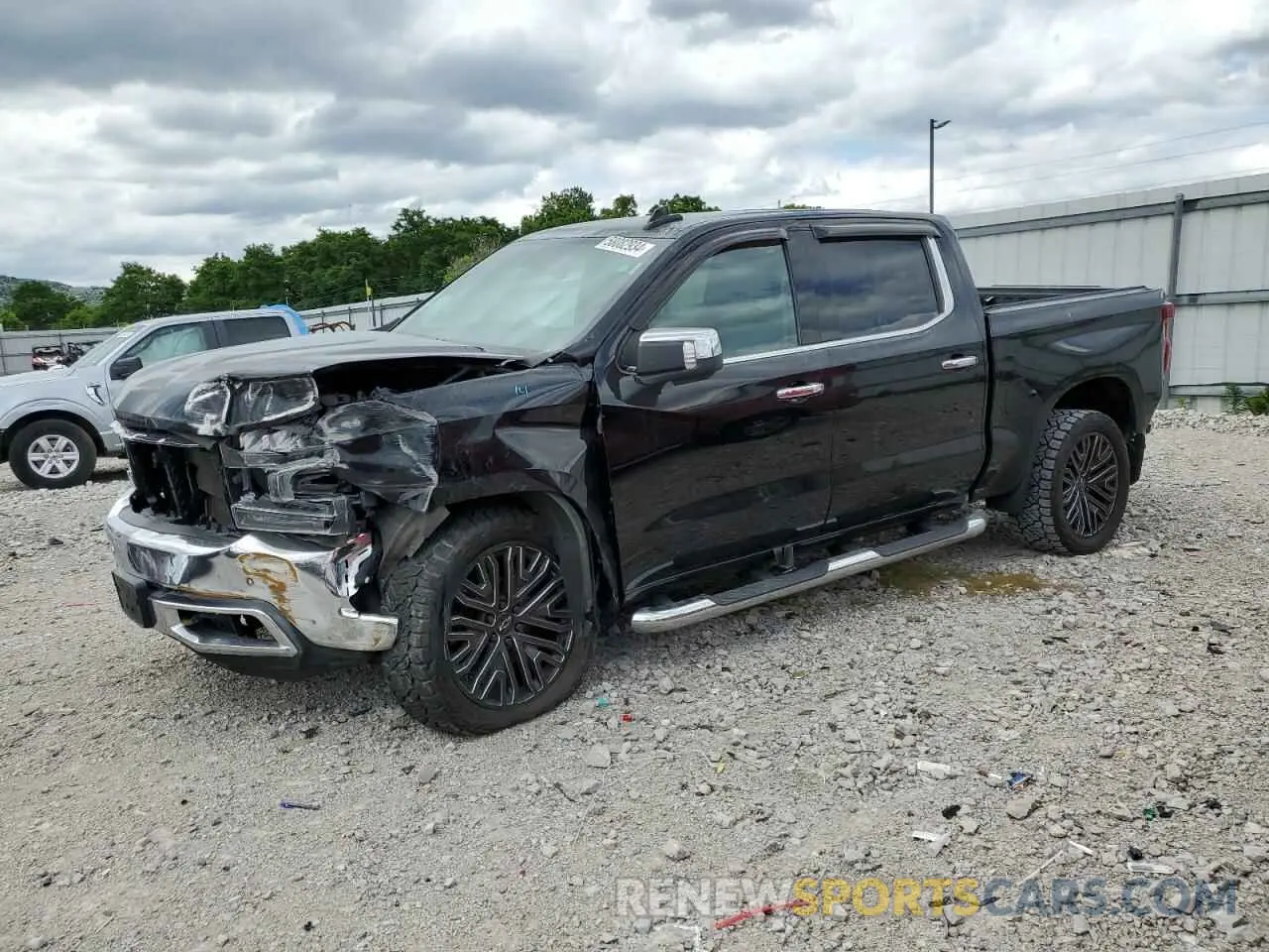 1 Photograph of a damaged car 1GCUYGEL7KZ124884 CHEVROLET All Models 2019