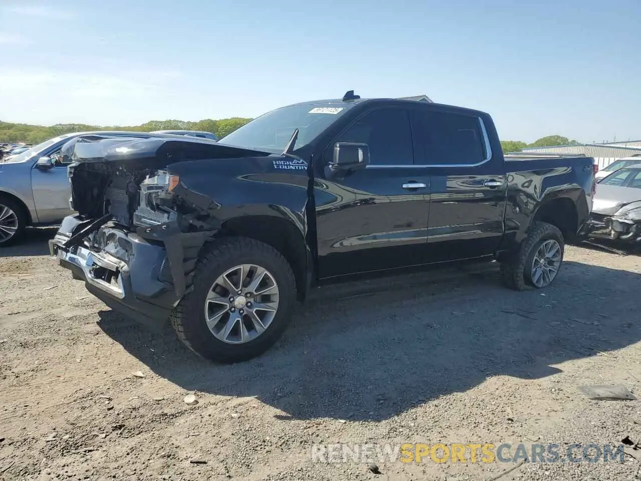1 Photograph of a damaged car 1GCUYHEDXKZ142343 CHEVROLET ALL Models 2019