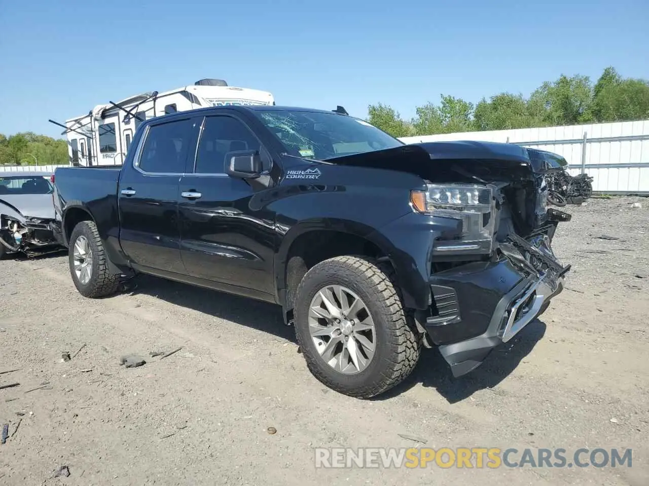 4 Photograph of a damaged car 1GCUYHEDXKZ142343 CHEVROLET ALL Models 2019