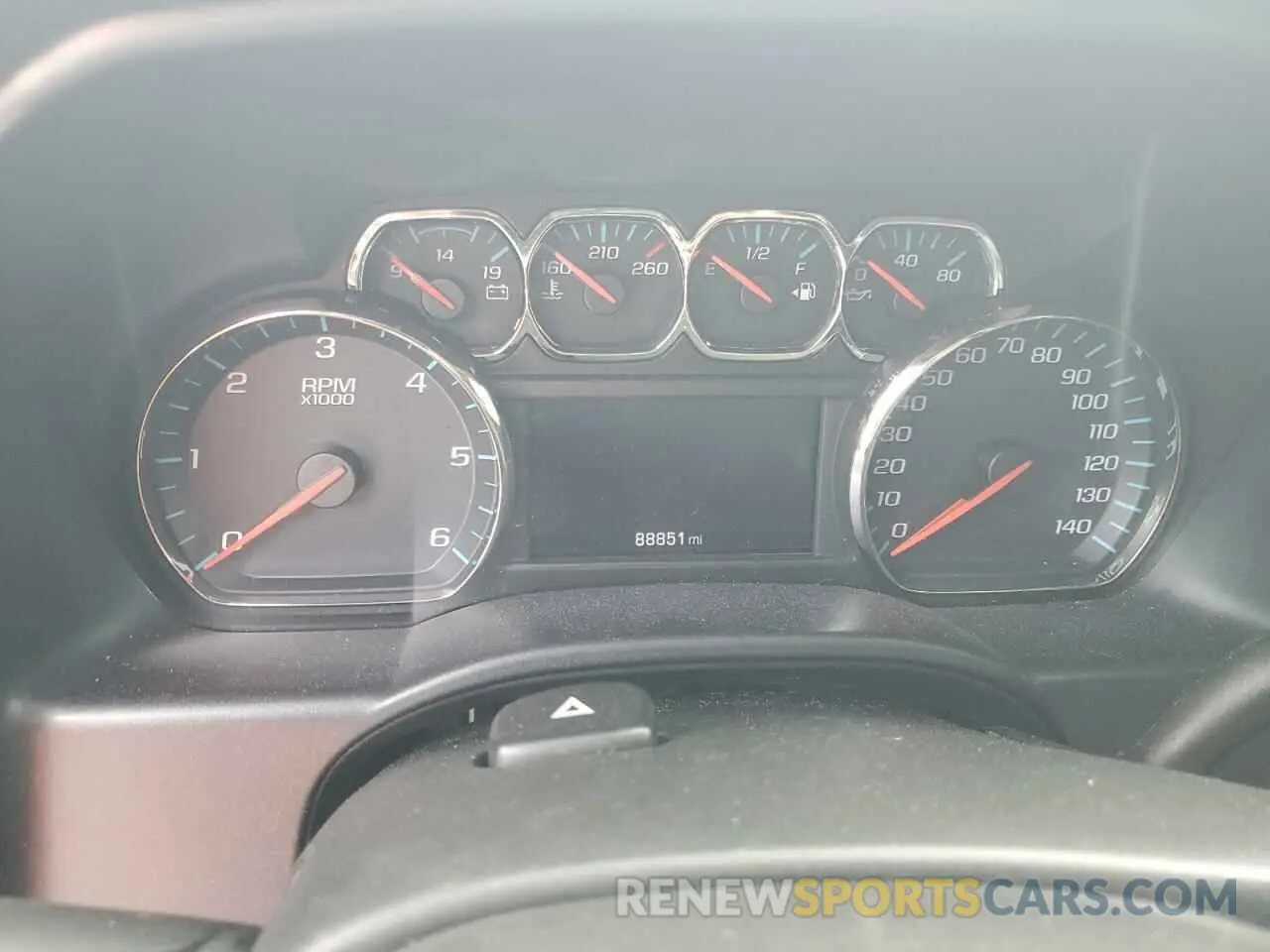 9 Photograph of a damaged car 2GCRCPEC6K1130432 CHEVROLET ALL Models 2019