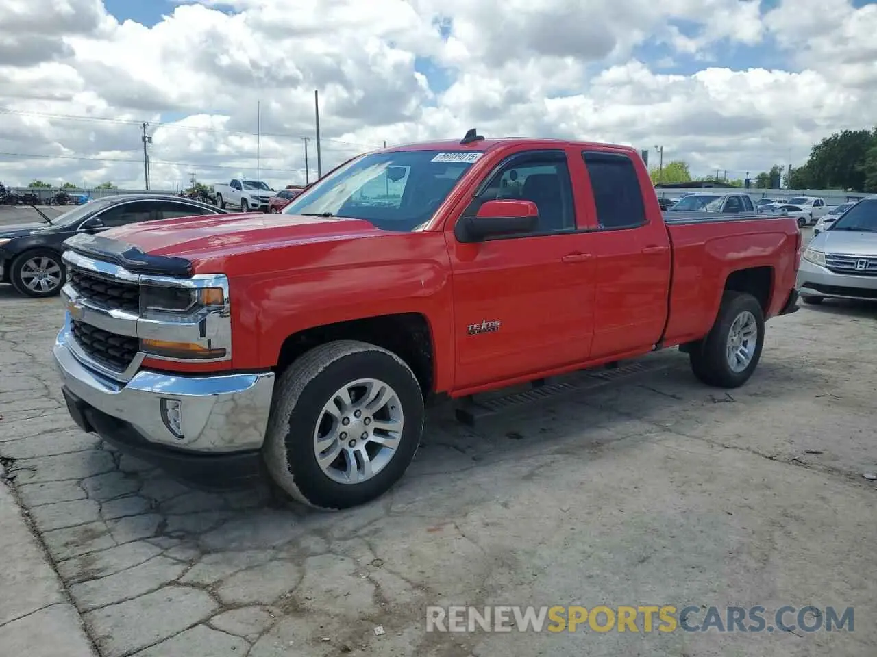 1 Photograph of a damaged car 2GCRCPECXK1235684 CHEVROLET ALL Models 2019