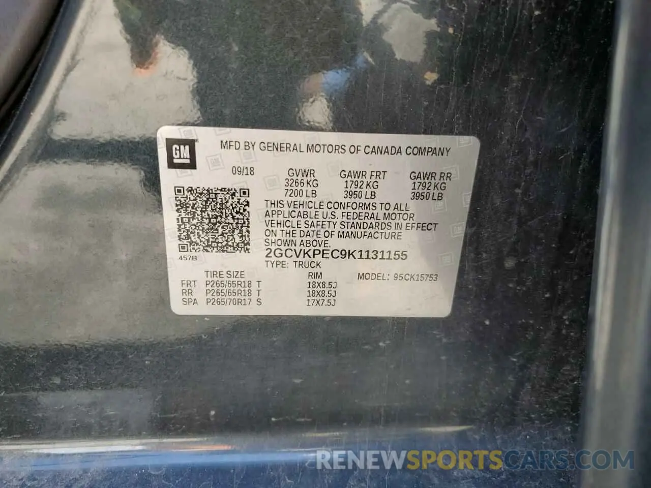 12 Photograph of a damaged car 2GCVKPEC9K1131155 CHEVROLET ALL Models 2019