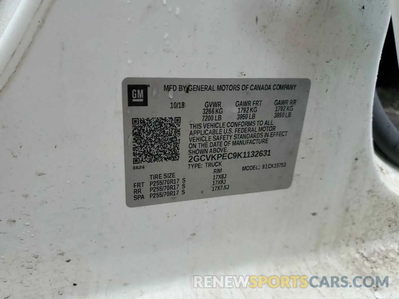 12 Photograph of a damaged car 2GCVKPEC9K1132631 CHEVROLET ALL Models 2019