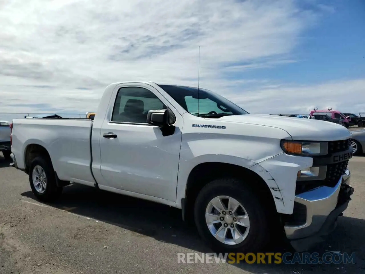 4 Photograph of a damaged car 3GCNWAEF2KG202277 CHEVROLET ALL Models 2019