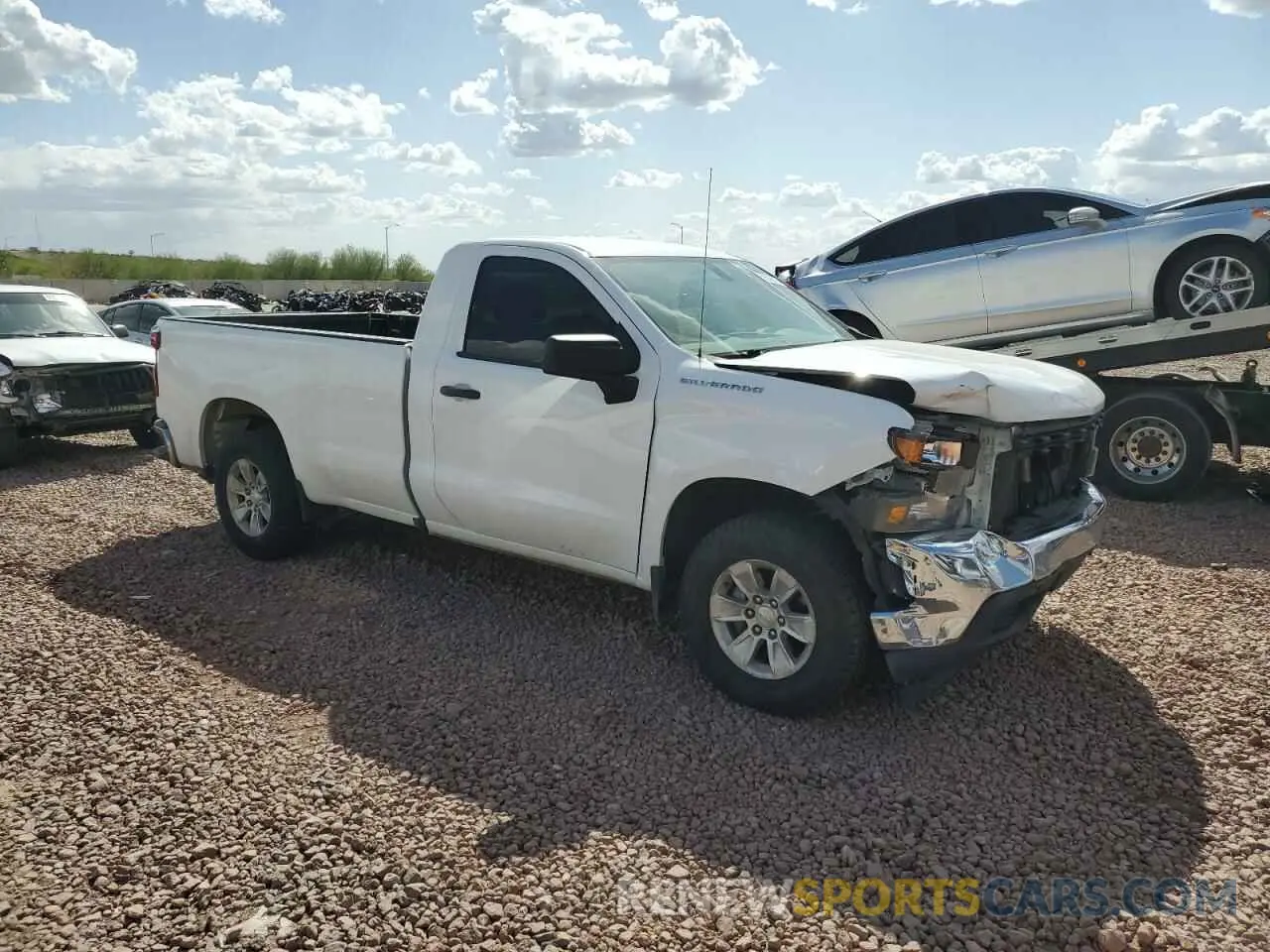 4 Photograph of a damaged car 3GCNWAEF3KG224577 CHEVROLET ALL Models 2019