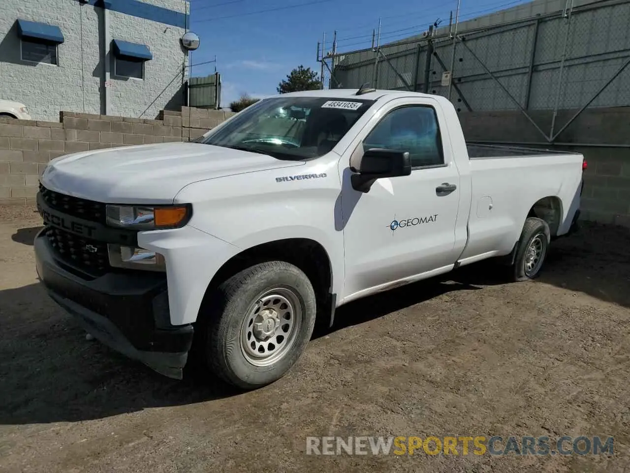 1 Photograph of a damaged car 3GCNWAEH2KG267969 CHEVROLET ALL Models 2019