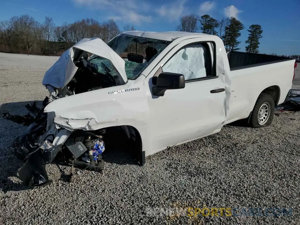 1 Photograph of a damaged car 3GCNWAEH3KG244202 CHEVROLET ALL Models 2019