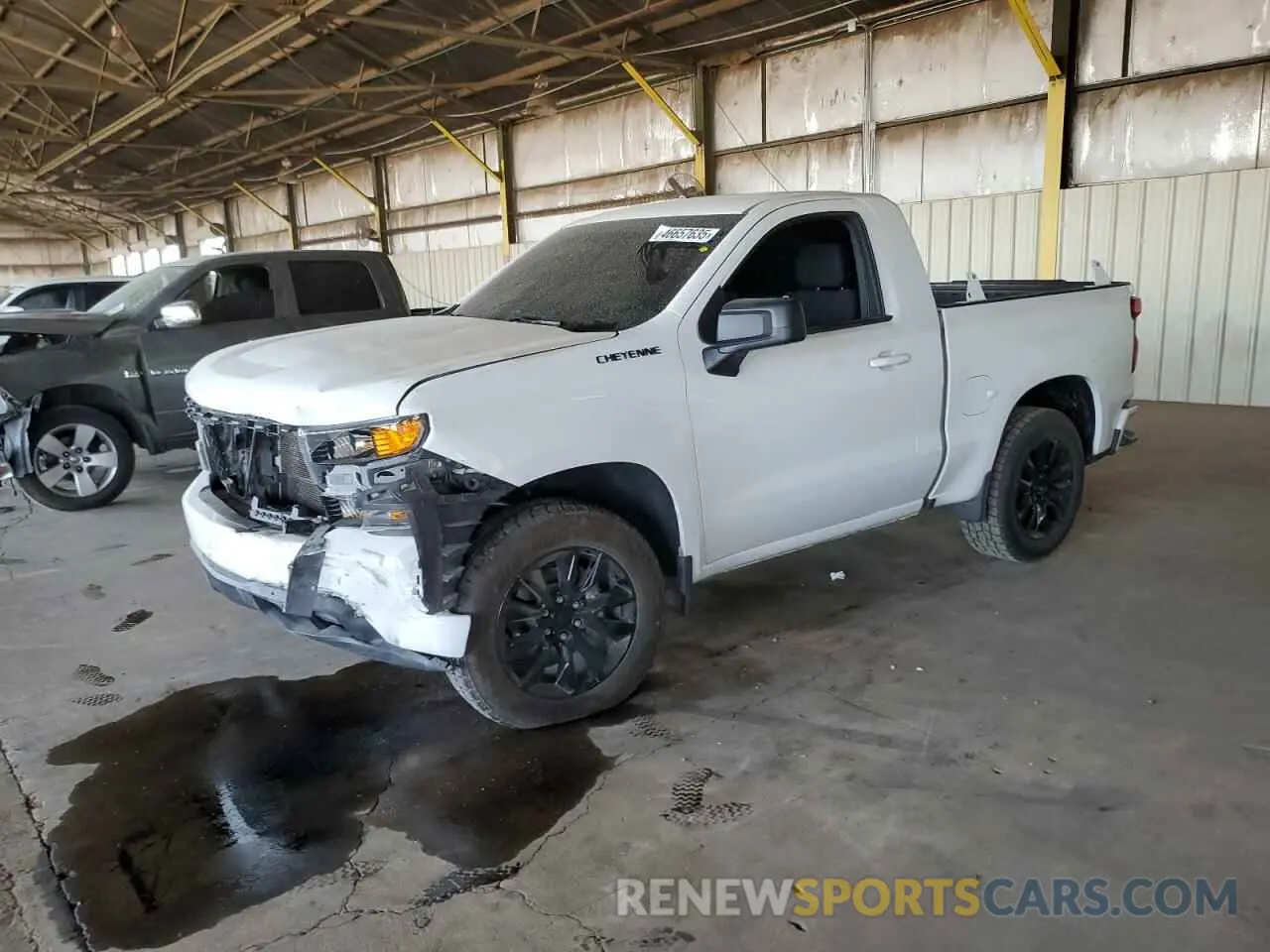 1 Photograph of a damaged car 3GCNWAEH9KG300837 CHEVROLET ALL Models 2019