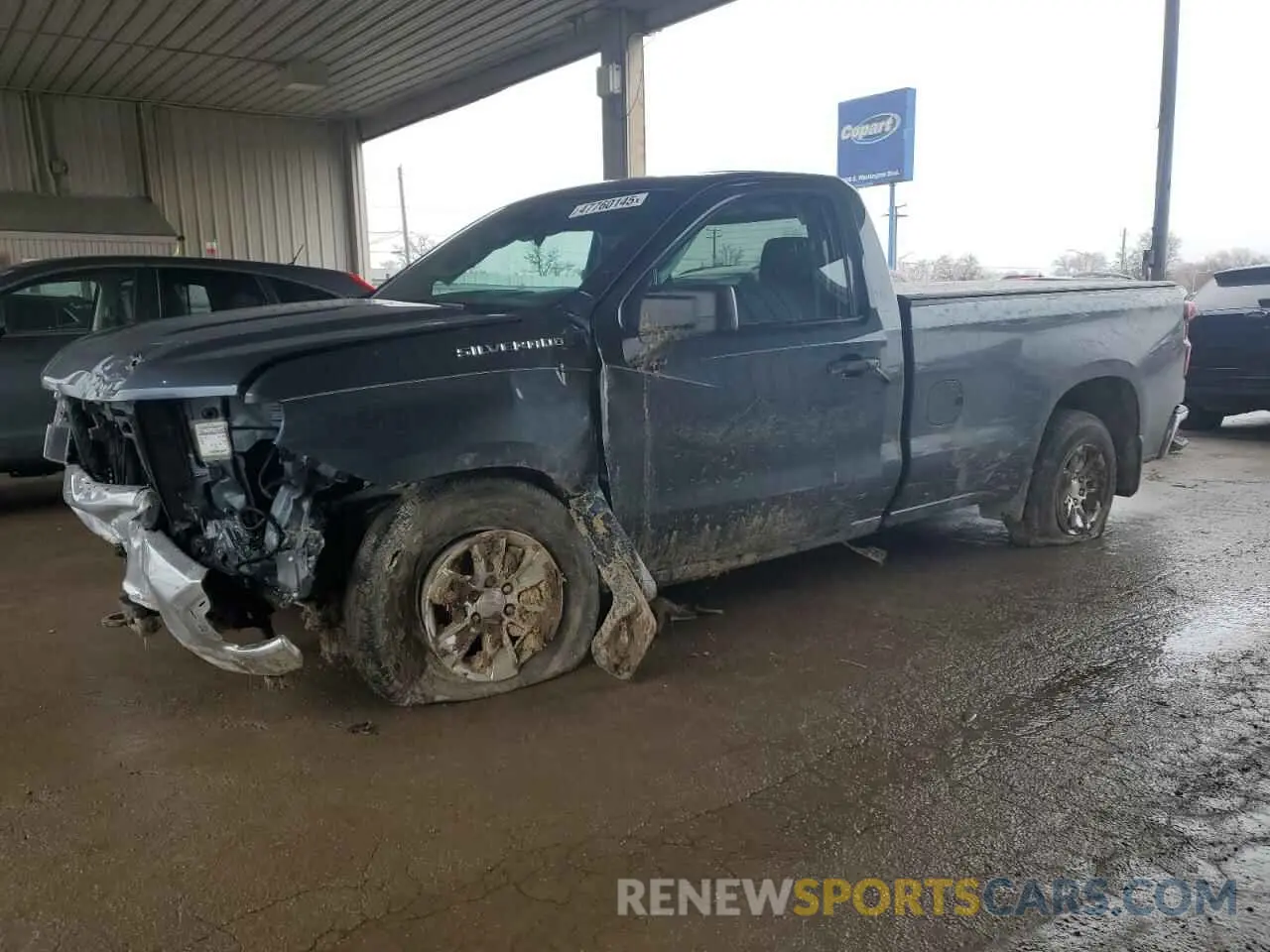 1 Photograph of a damaged car 3GCNYAEH1KG278634 CHEVROLET ALL Models 2019