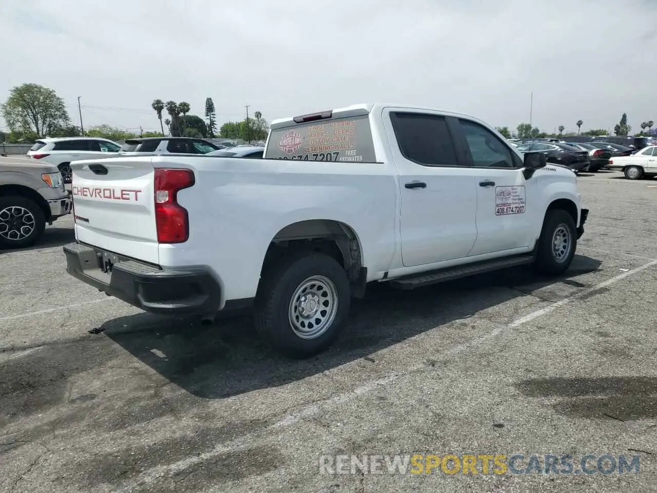 3 Photograph of a damaged car 3GCPWAEH2KG300560 CHEVROLET ALL Models 2019