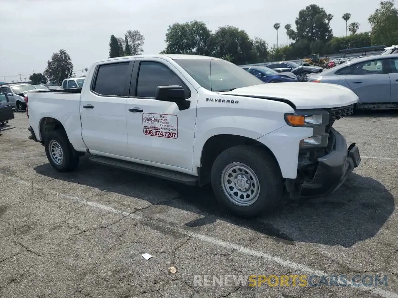 4 Photograph of a damaged car 3GCPWAEH2KG300560 CHEVROLET ALL Models 2019