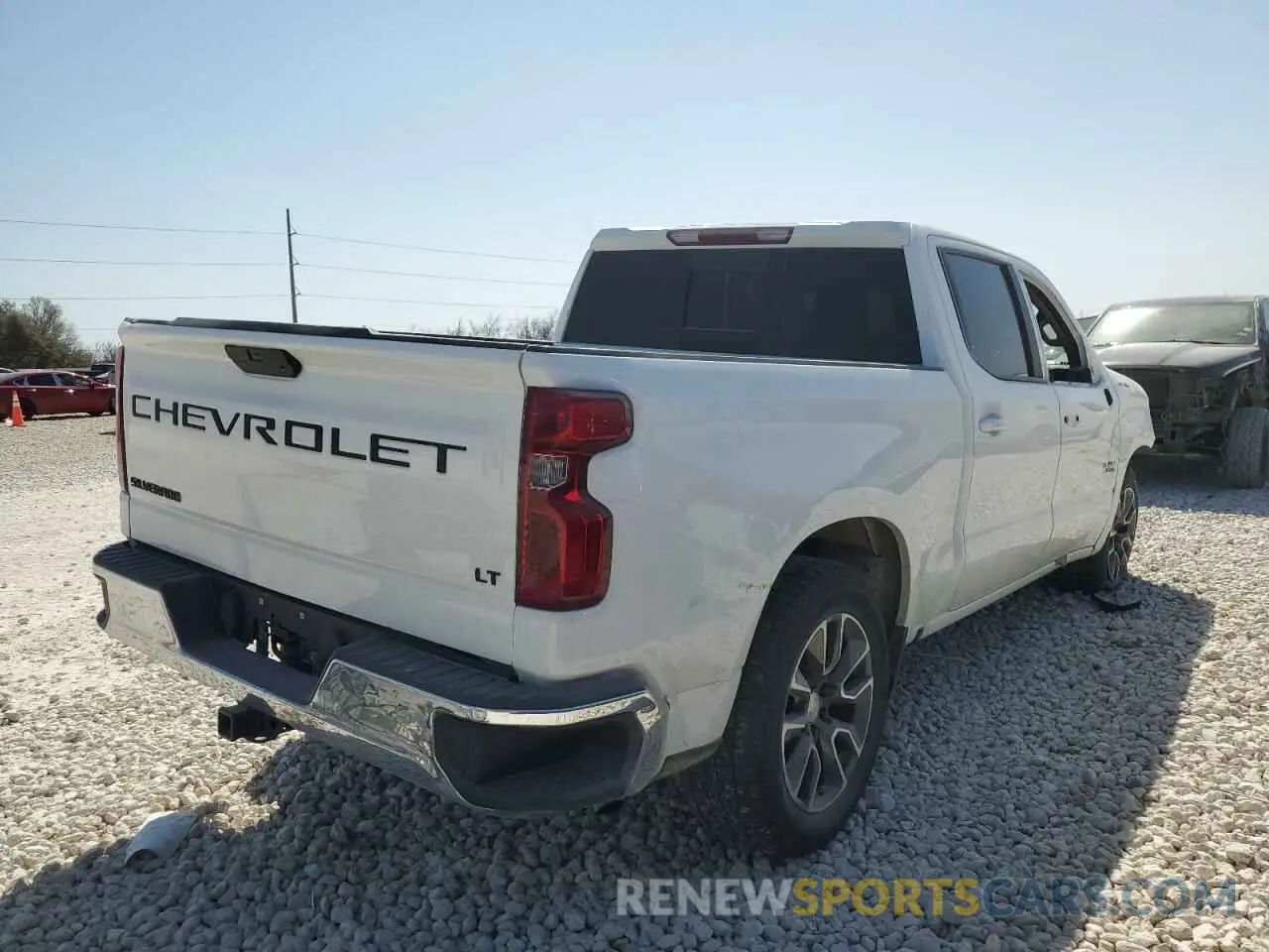 3 Photograph of a damaged car 3GCPWCED0KG282052 CHEVROLET ALL Models 2019