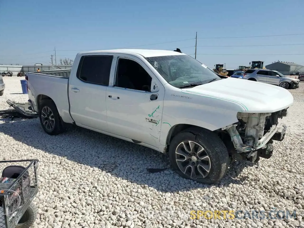 4 Photograph of a damaged car 3GCPWCED0KG282052 CHEVROLET ALL Models 2019