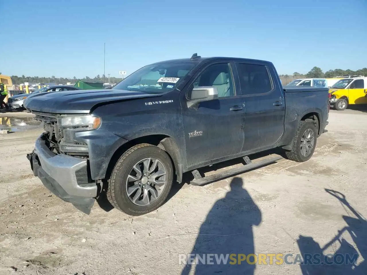 1 Photograph of a damaged car 3GCPWCED3KG258117 CHEVROLET ALL Models 2019