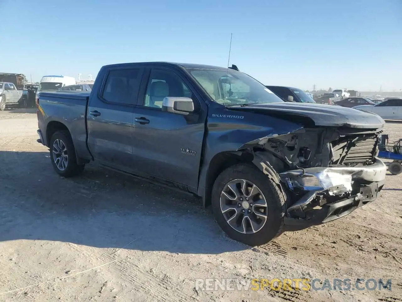 4 Photograph of a damaged car 3GCPWCED3KG258117 CHEVROLET ALL Models 2019